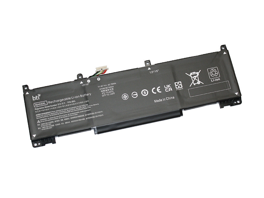 BTI M75599-005- industrial rechargeable battery Lithium-Ion (Li-Ion) 3600 mAh 11.4 V - M75599-005-BTI