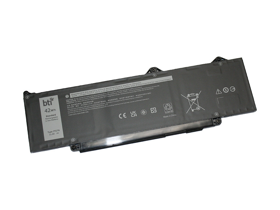 BTI JTG7N- industrial rechargeable battery Lithium-Ion (Li-Ion) 3500 mAh 11.4 V - JTG7N-BTI