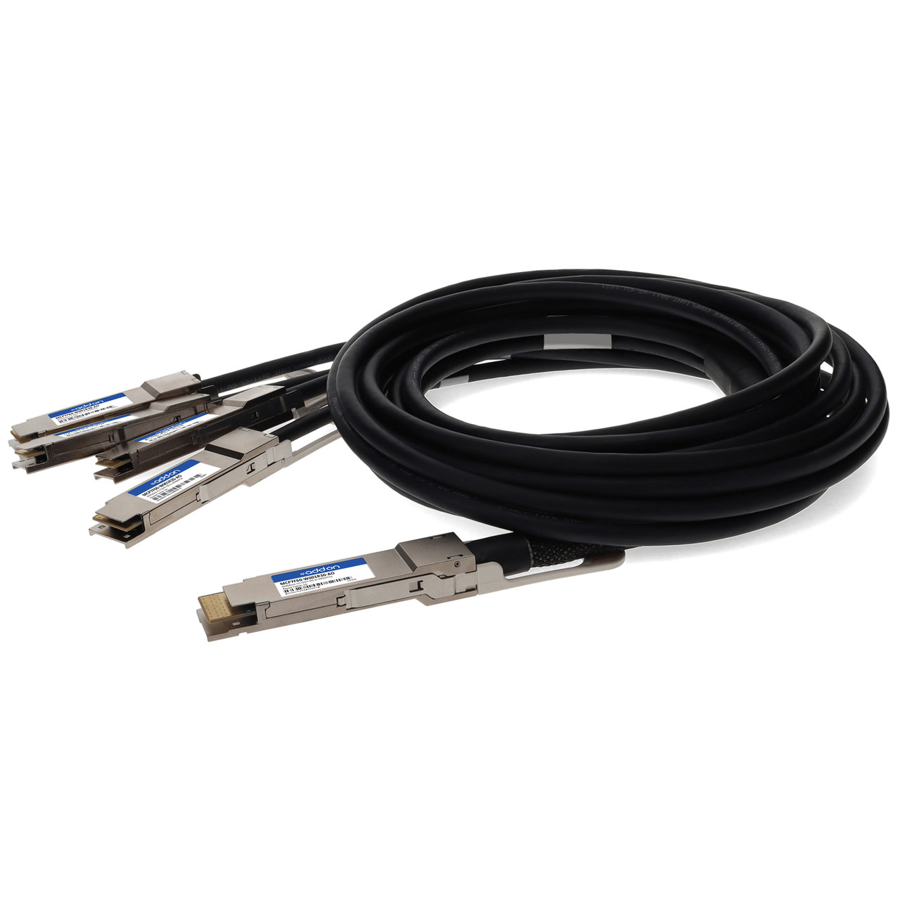 AddOn Networks MCP7F60-W001R30-AO InfiniBand/fibre optic cable 39.4" (1 m) QSFP56 4x QSFP56 Black