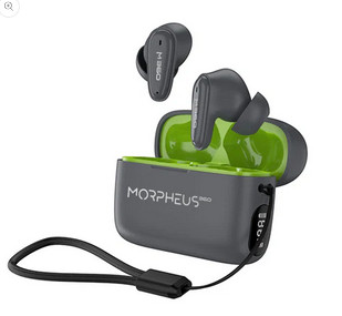 Morpheus 360 TW1800G headphones/headset Wireless In-ear Music Bluetooth Gray