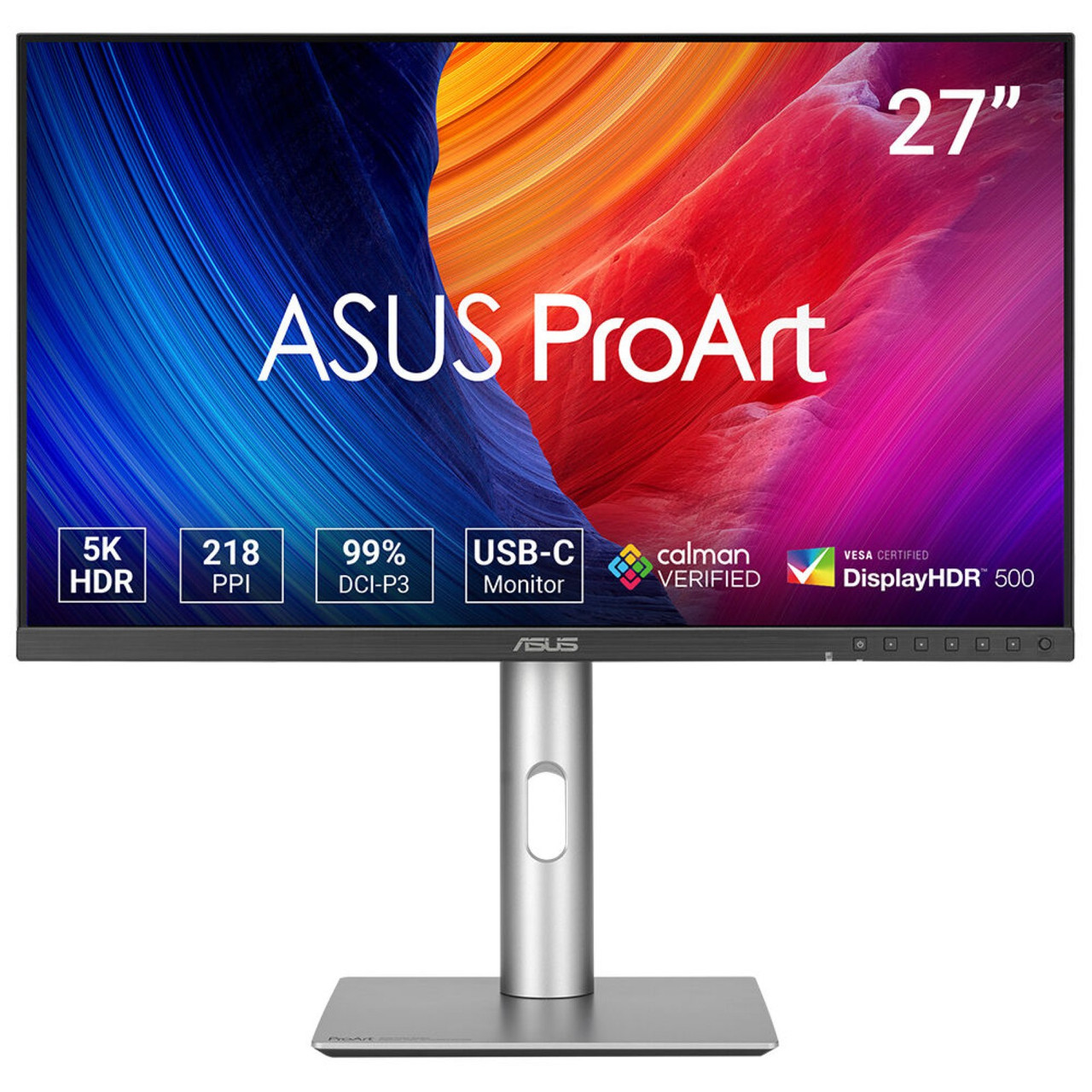 ASUS ProArt PA27JCV computer monitor 27" 5120 x 2880 pixels 5K Ultra HD LCD Black