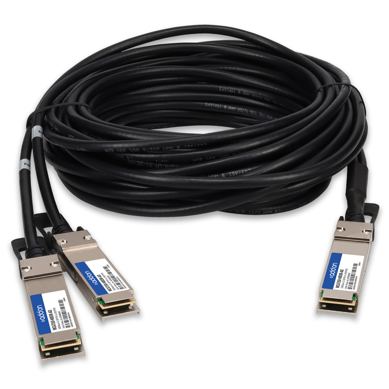 AddOn Networks MCA7J50-H003R-AO InfiniBand/fibre optic cable 118.1" (3 m) QSFP56 2x QSFP56 DAC Black