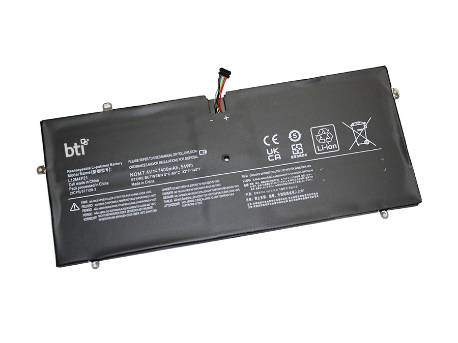 BTI L12M4P21- industrial rechargeable battery Lithium-Ion (Li-Ion) 7400 mAh 7.4 V - L12M4P21-BTI
