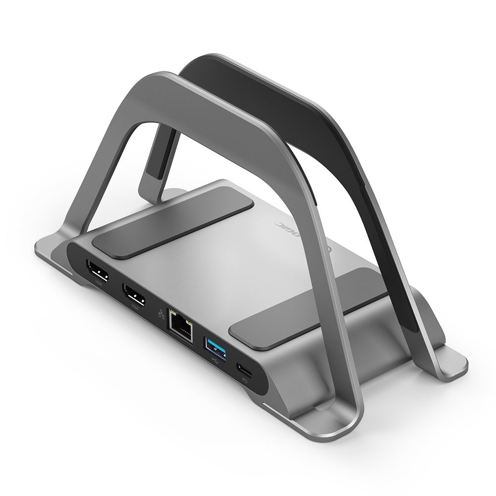 ALOGIC ALDHDLR notebook dock/port replicator Wired USB 3.2 Gen 1 (3.1 Gen 1) Type-C Gray