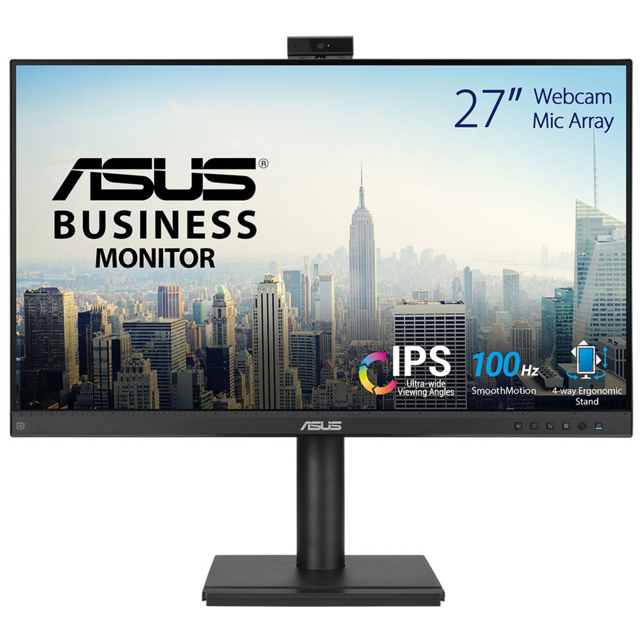 ASUS BE279QFK computer monitor 27" 1920 x 1080 pixels Full HD LCD Black