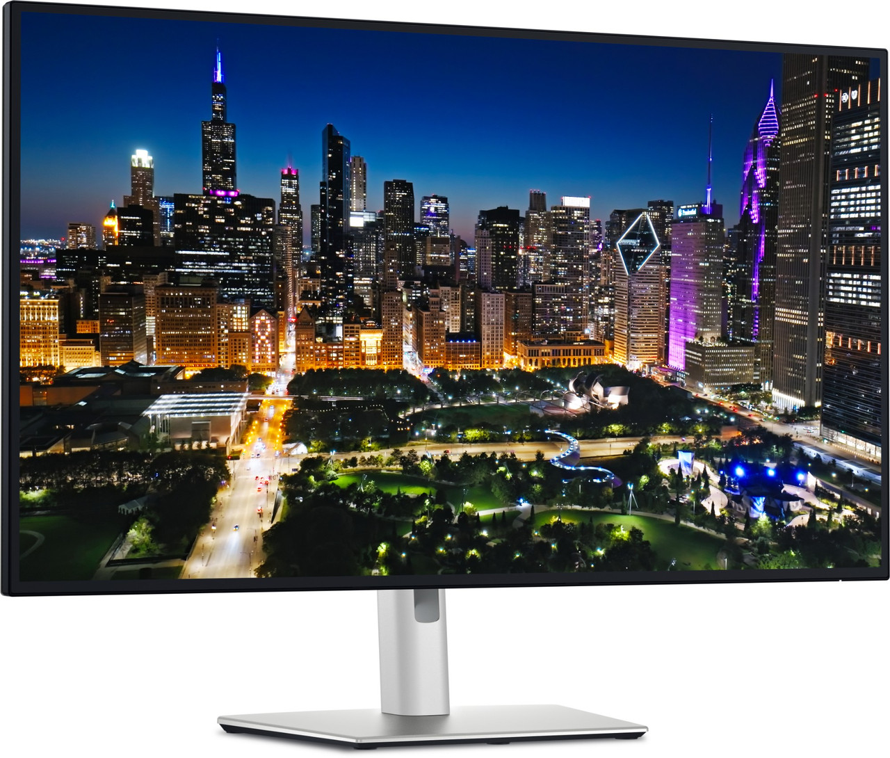 DELL UltraSharp U3225QE computer monitor 31.5" 3840 x 2160 pixels 4K Ultra HD LCD Black, Silver - DELL-U3225QE