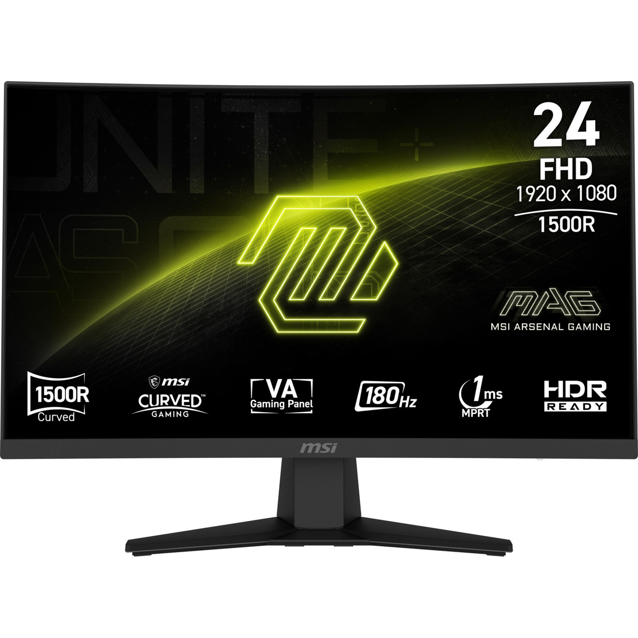 MSI MAG 244C computer monitor 23.6" 1920 x 1080 pixels Full HD LCD Black - MAG244C