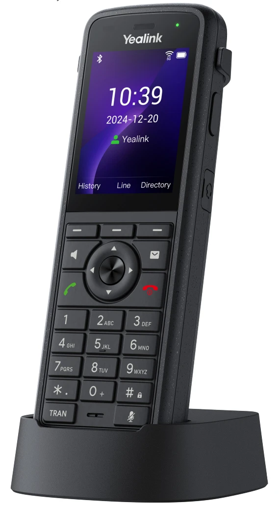 Yealink AX86R IP phone Black TFT Wi-Fi - 1301221