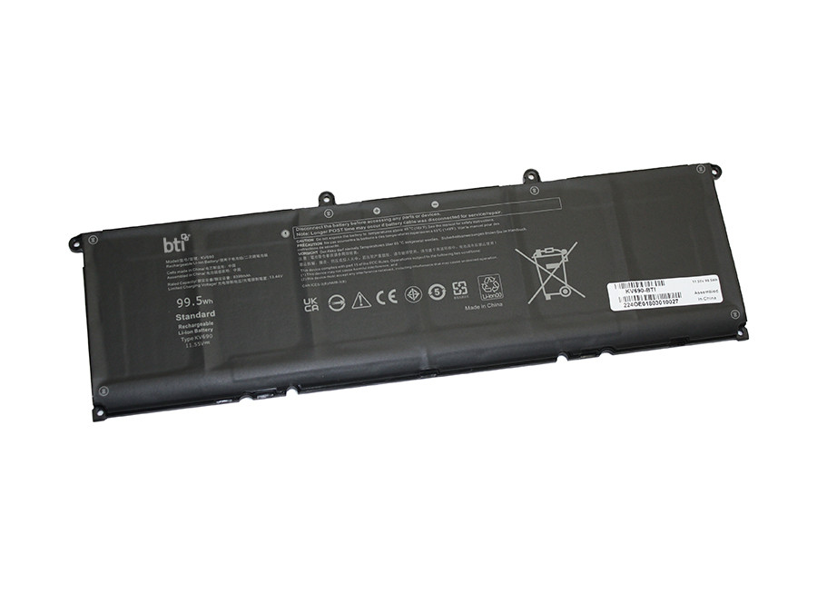 BTI KV690- industrial rechargeable battery Lithium-Ion (Li-Ion) 8615 mAh 11.55 V - KV690-BTI
