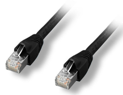 Comprehensive CAT6A-7BLK networking cable Black 82.7" (2.1 m)