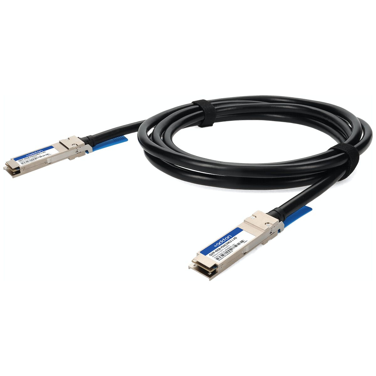 AddOn Networks QSFP-40GB-PDAC3MLZ-J-AO InfiniBand/fibre optic cable 118.1" (3 m) QSFP+ Black - QSFP-40GBPDAC3MLZJAO