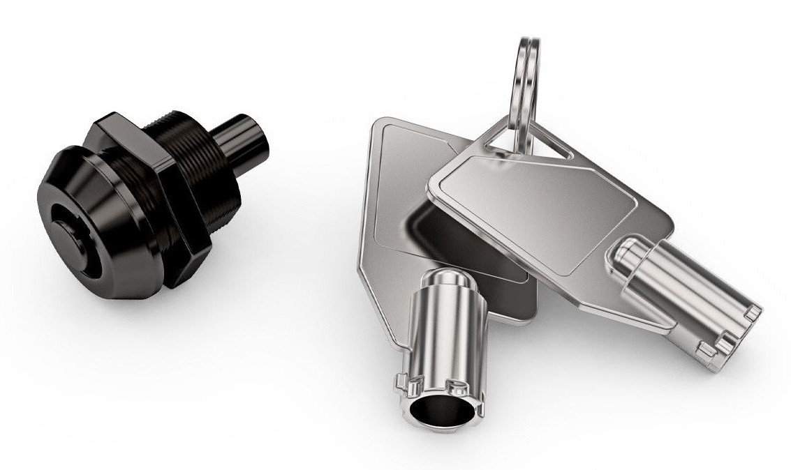 Compulocks CLYKAB25 cable lock Silver, Black