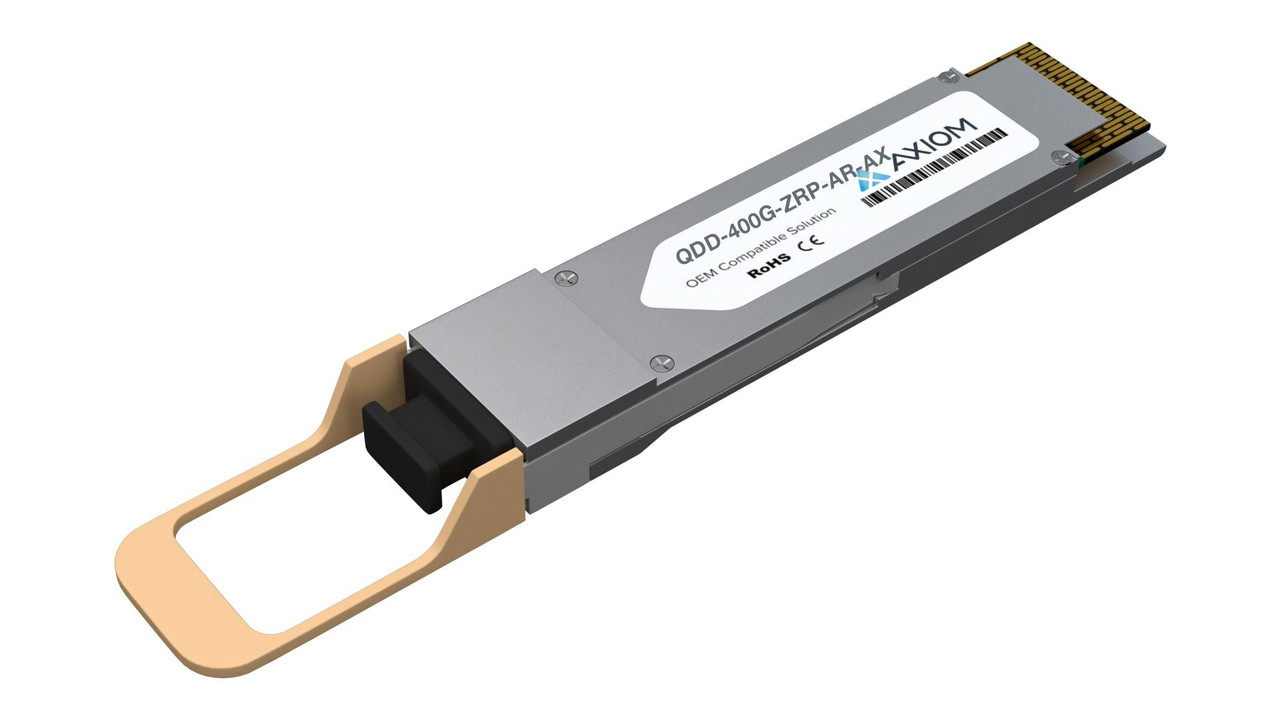 Axiom QDD-400G-ZRP-AR-AX network transceiver module Fiber optic 400000 Mbit/s QSFP-DD