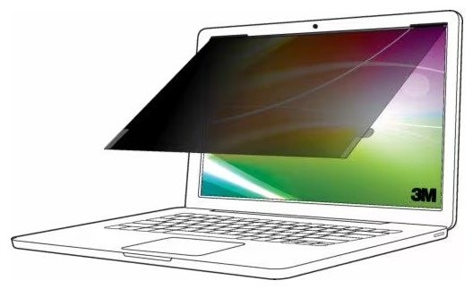 3M BPNMS003 display privacy filters 14.4" Laptop Frameless display privacy filter