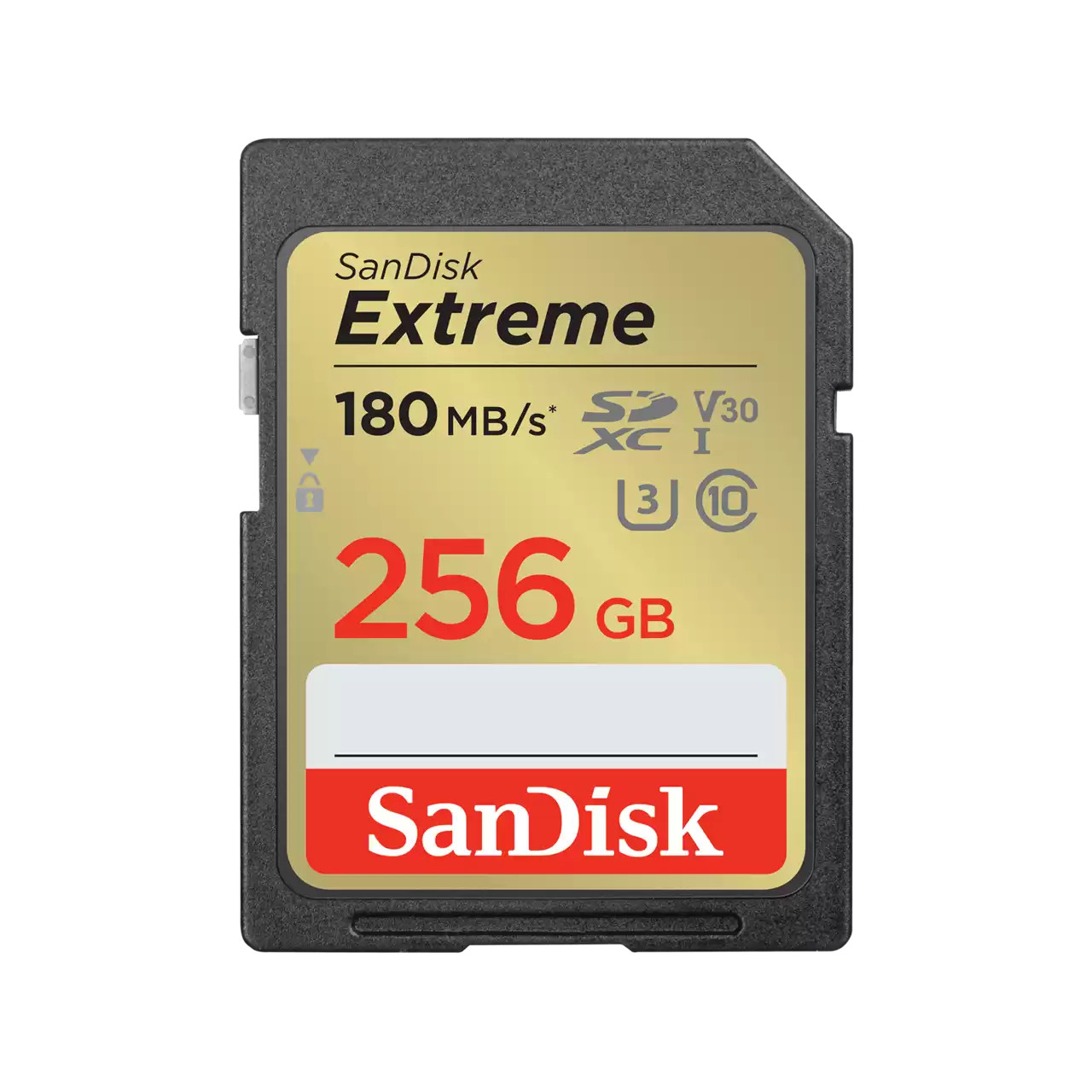 SanDisk Extreme 256 GB SDXC UHS-I Class 10 - SDSDXVV-256G-GNCIN