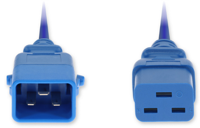AddOn Networks ADD-C202C19PI12G6FBE power cable Blue 70.9" (1.8 m) C20 coupler C19 coupler