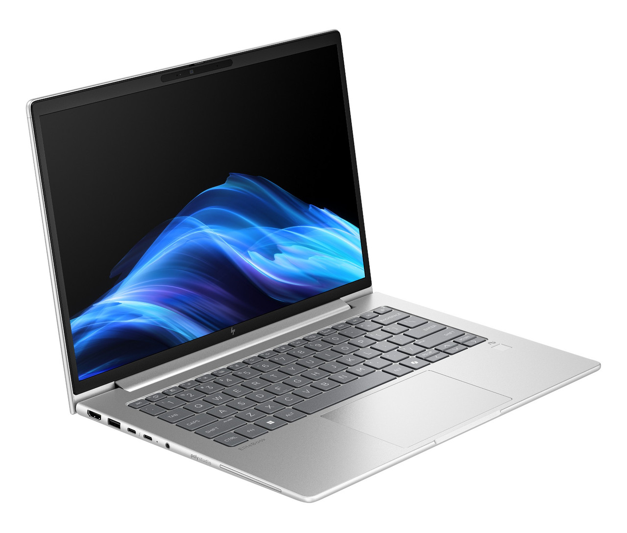 HP EliteBook 6 G1a Next Gen AI PC Wolf Pro Security Edition AMD Ryzen AI 5 PRO 340 Laptop 14" WUXGA 32 GB DDR5-SDRAM 512 GB SSD Wi-Fi 7 (802.11be) Windows 11 Pro Silver - BS7G3UT#ABA