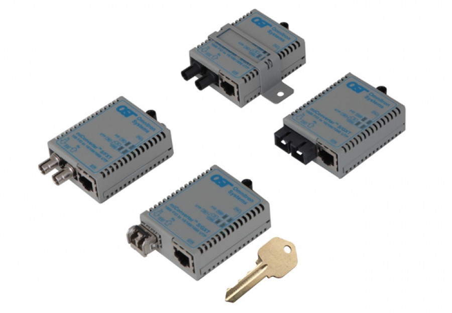 Omnitron miConverter S-Series Gray Metal - 1691-0