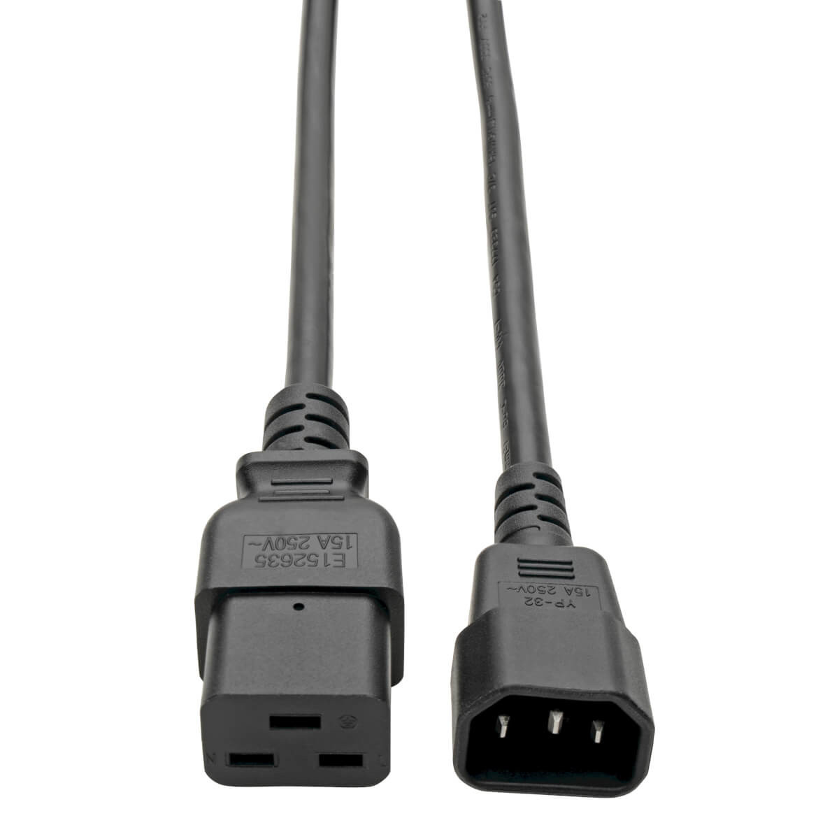 Tripp Lite P047-010 power cable Black 120.1" (3.05 m) C19 coupler C14 coupler