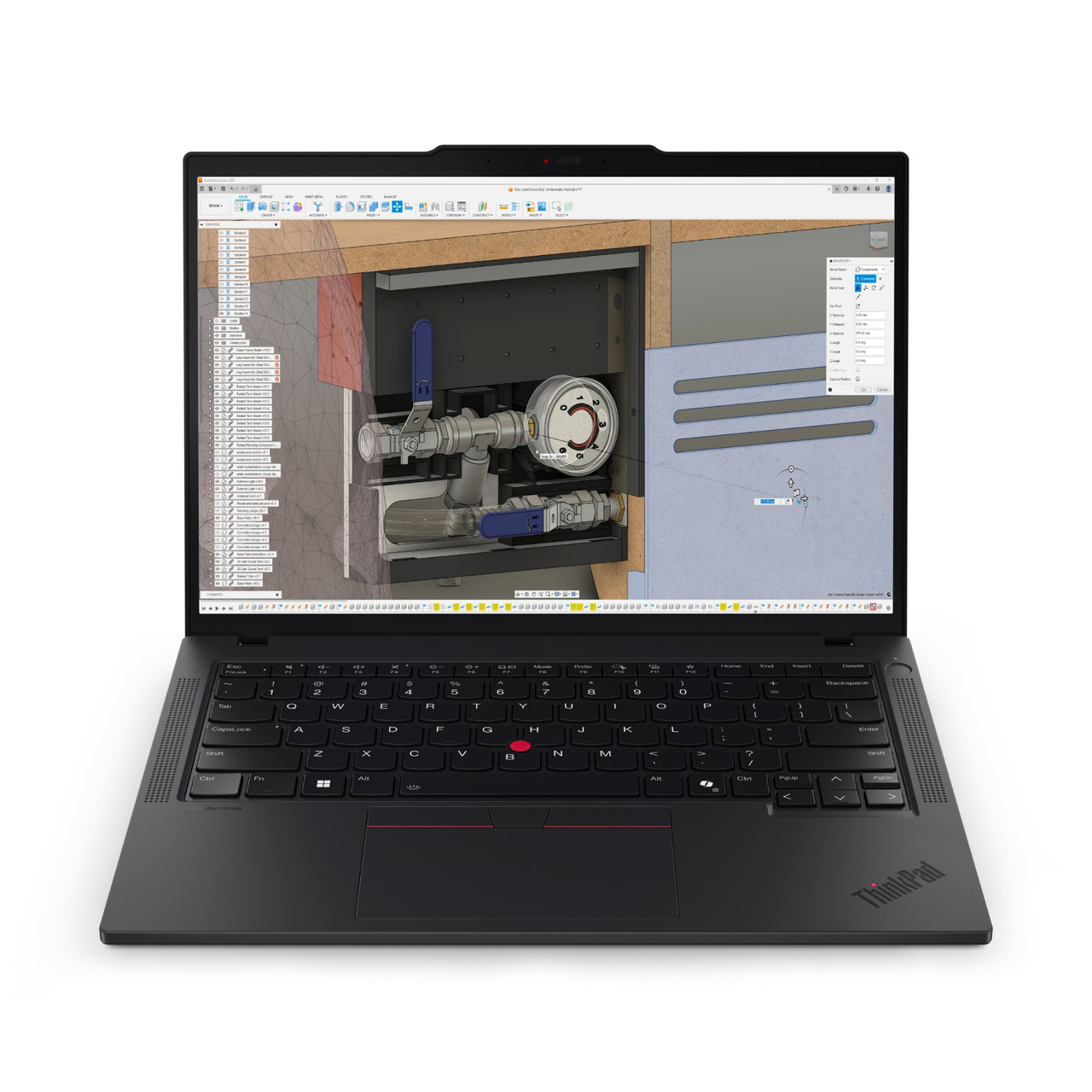 Lenovo ThinkPad P14s Gen 6 (AMD) AMD Ryzen AI 7 350 Mobile workstation 14" Touchscreen 2.8K 32 GB DDR5-SDRAM 512 GB SSD Wi-Fi 7 (802.11be) Windows 11 Pro Black - 21QL0012US