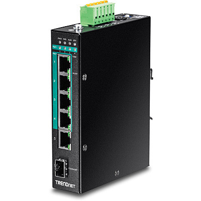 TI-PG541I , Trendnet TI-PG541i Managed L2+ Gigabit Ethernet (10/100/1000) Power over Ethernet (PoE) Black