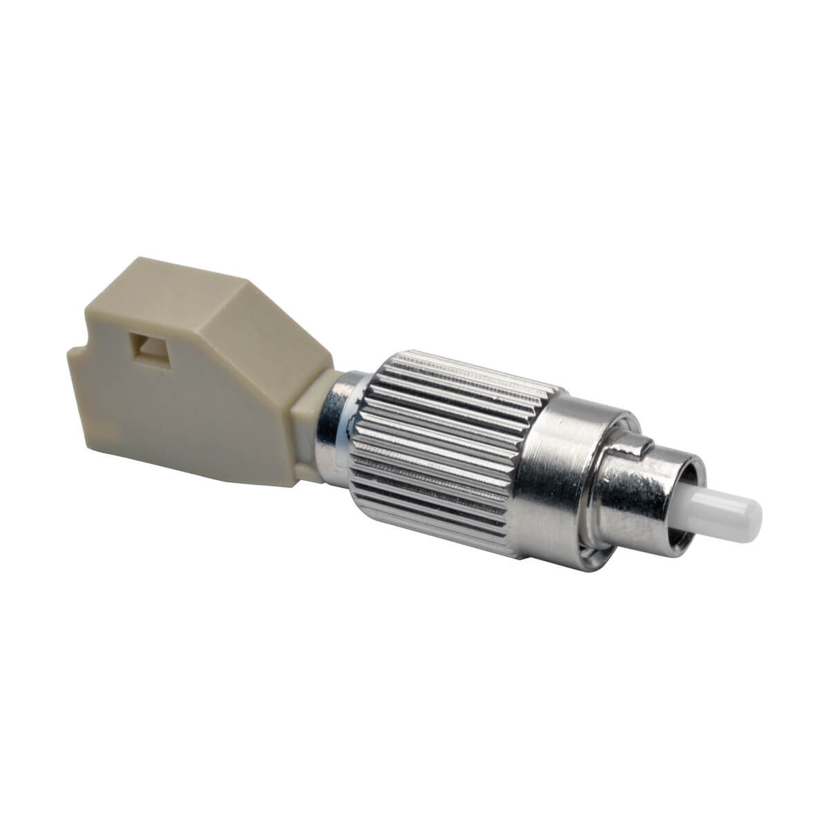 T020-001-LC10G , Tripp Lite T020-001-LC10G fiber optic adapter FC/LC 1 pc(s) Beige, Silver