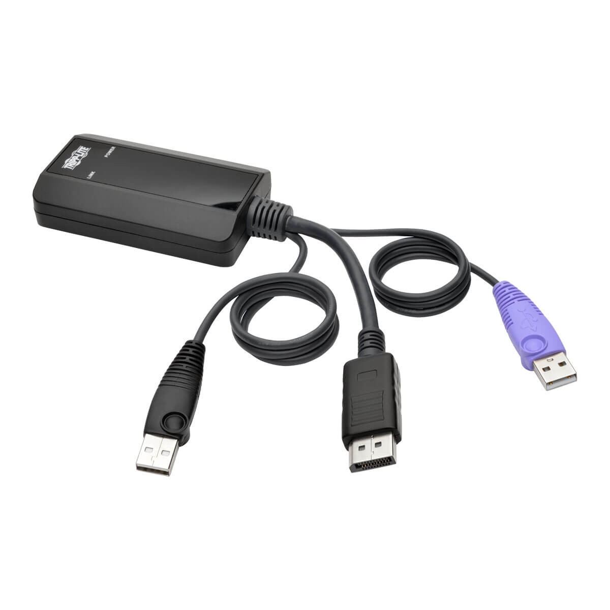 B055-001-UDP , Tripp Lite B055-001-UDP KVM cable Black, Purple