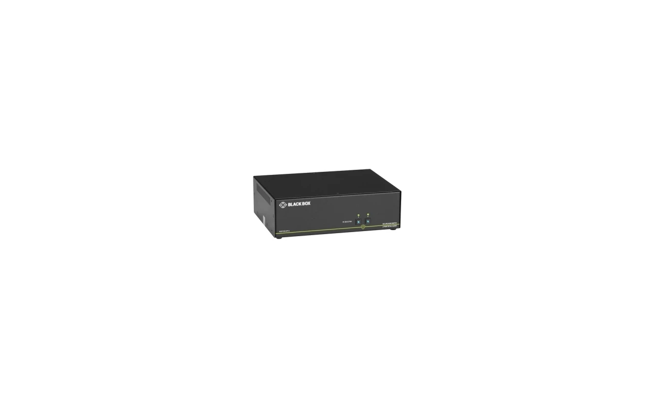 SS2P-DH-DP-U , Black Box SECURE NIAP 3.0 - DUAL-HEAD, DISPLAYPORT, 4K, 2-PORT KVM switch
