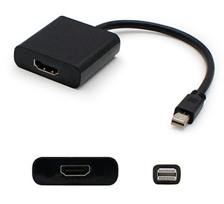 MDP2HDMIB-5PK , AddOn Networks MDP2HDMIB-5PK video cable adapter 7.87" (0.2 m) Mini DisplayPort HDMI