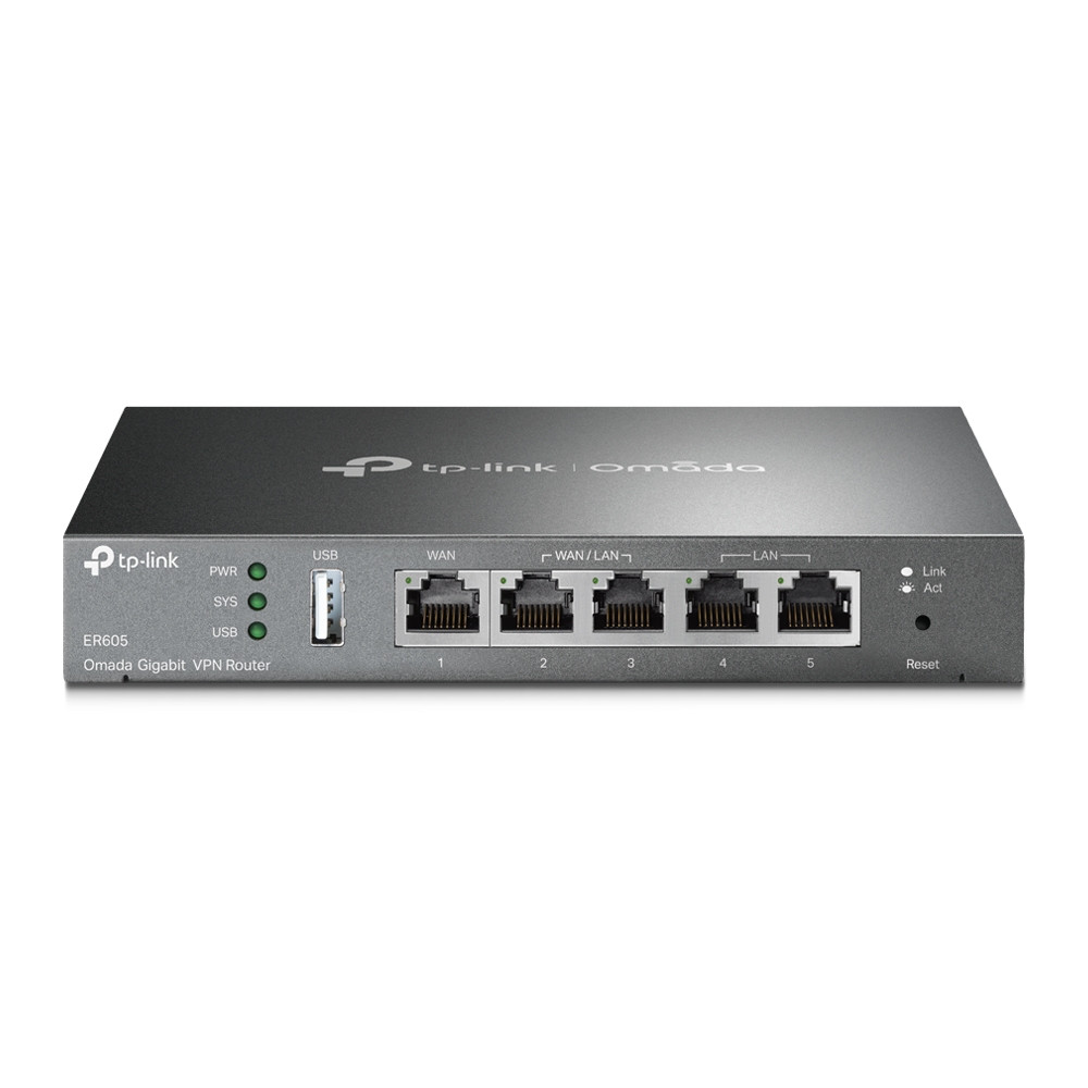 ER605 , TP-Link Omada ER605 wired router Gigabit Ethernet Black