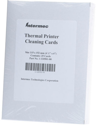 Intermec 1-110501-00 printer cleaning , 1-110501-00