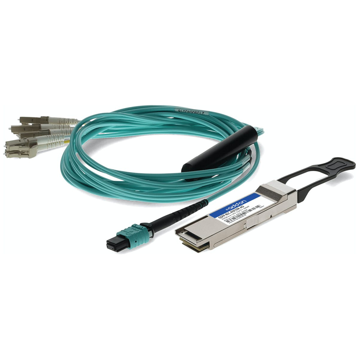 AddOn Networks QSFP-8LC-AOC5M-AO network transceiver module Fiber optic 40000 Mbit/s QSFP+ 850 nm , QSFP-8LC-AOC5M-AO