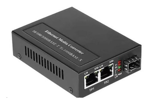 Axiom MCP33-AT-SFP-AX network media converter 1000 Mbit/s Black , MCP33-AT-SFP-AX