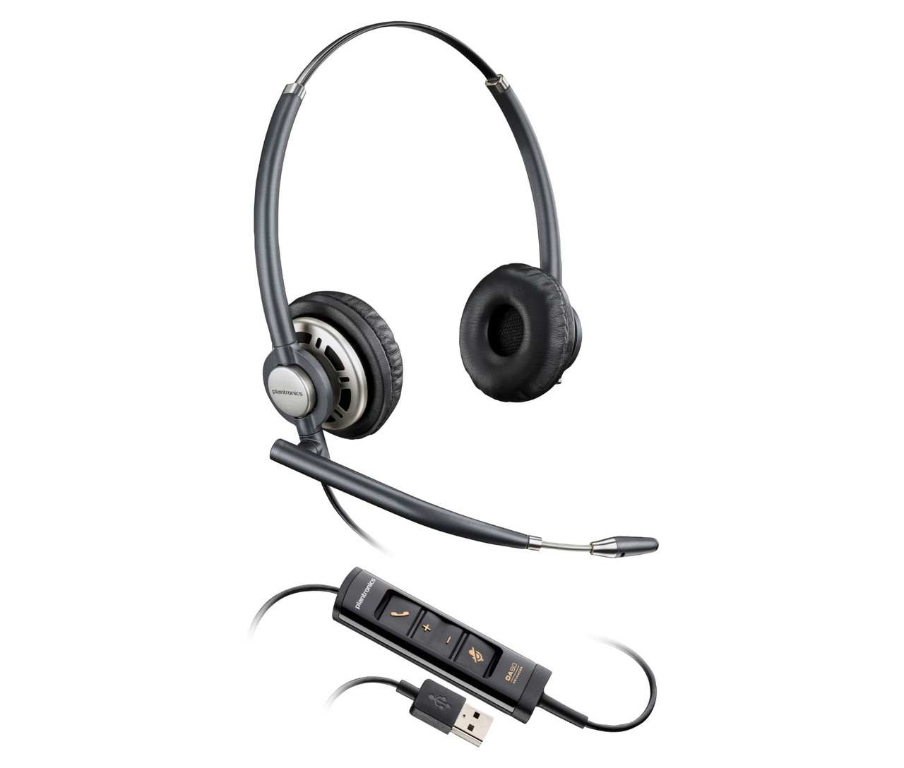 HP Poly EncorePro 725 USB-A Stereo Headset TAA - 783M6AA , 783M6AA
