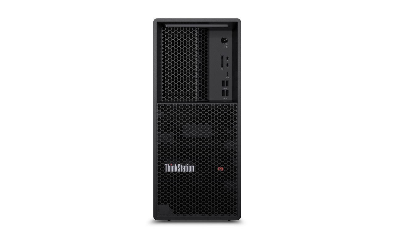 Lenovo ThinkStation P3 Tower Gen 2 Intel Core Ultra 9 285 32 GB DDR5-SDRAM 1 TB SSD NVIDIA RTX A1000 Windows 11 Pro Workstation Black - 30HT006TUS , 30HT006TUS