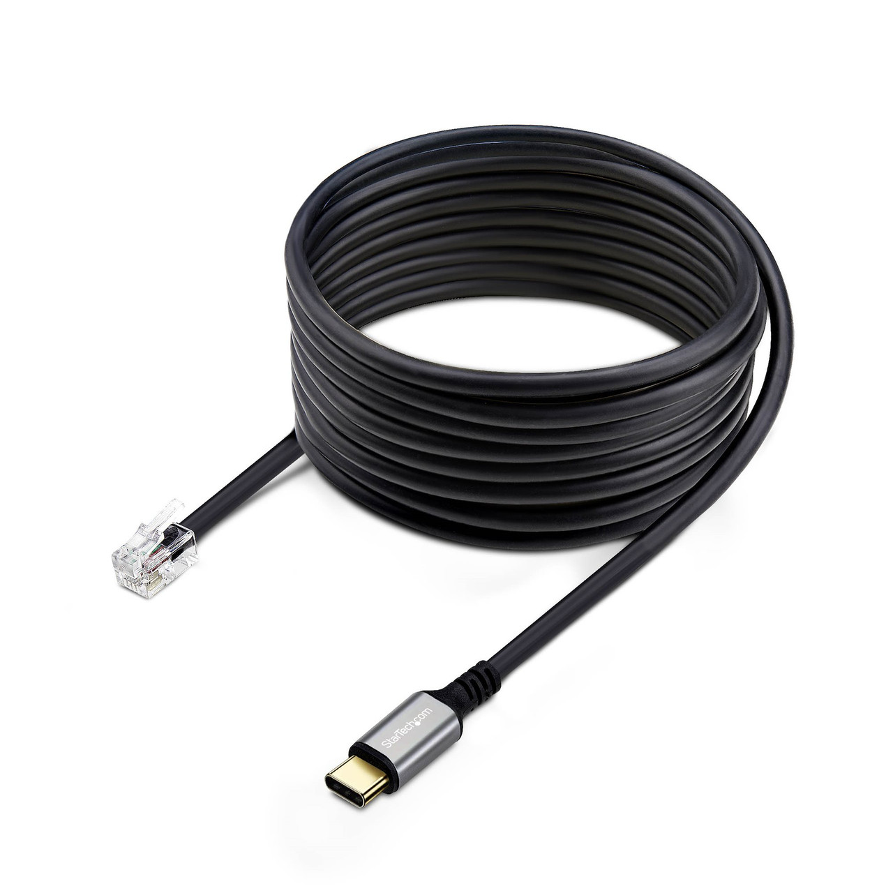 StarTech.com UR9-HEADSET-ADAPTER cable gender changer USB-C RJ-9 Black , UR9-HEADSET-ADAPTER