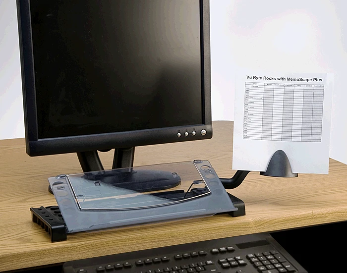 Vu Ryte VUR 2060 document holder Black, Transparent - VUR2060 , VUR2060