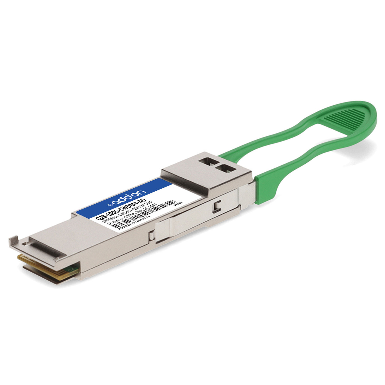 AddOn Networks Q28-100G-CWDM4-AO network transceiver module Fiber optic 100000 Mbit/s QSFP28 1330 nm , Q28-100G-CWDM4-AO