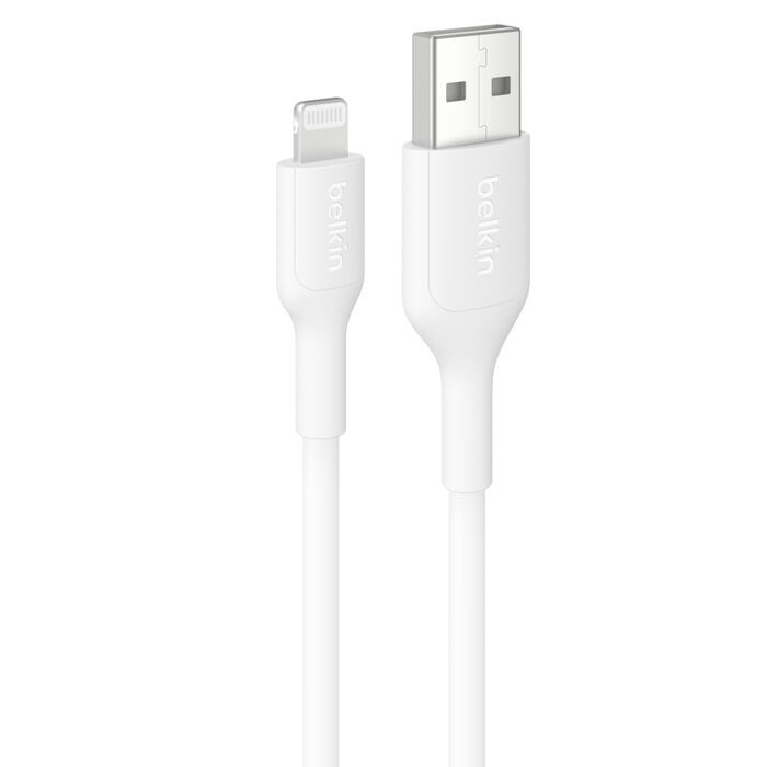 Belkin CAA019FQ1MWH lightning cable 39.4" (1 m) Black , CAA019FQ1MWH