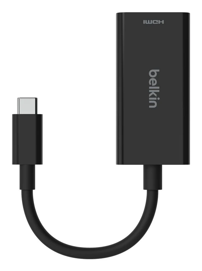 Belkin AVC013BTBK video cable adapter HDMI Type A (Standard) USB Type-C Black , AVC013btBK