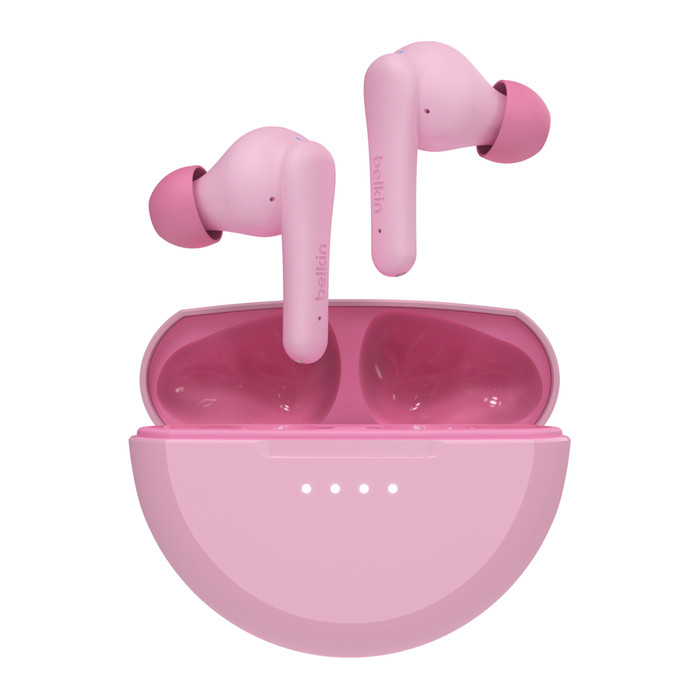 Belkin SoundForm Nano 2 Headphones Wireless In-ear Calls/Music Micro-USB Bluetooth Pink - AUC011BTPK , AUC011BTPK