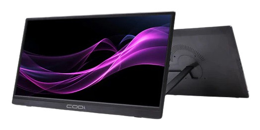 CODi MO156-KS portable TV/monitor Portable monitor Black 15.6" LED 1920 x 1080 pixels , MO156-KS