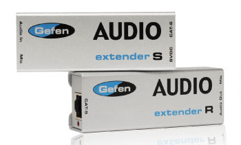 Gefen EXT-AUD-1000 KVM switch Gray , EXT-AUD-1000