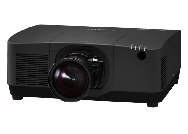 Sharp A155U Standard throw projector 15000 ANSI lumens 3LCD WUXGA (1920x1200) Black - XP-A155U-B , XP-A155U-B