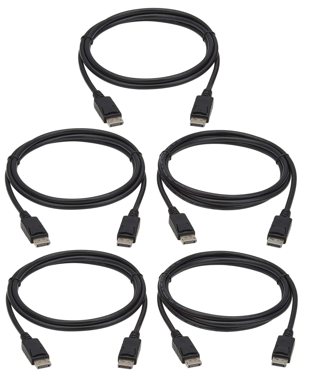 Eaton P580-006-5PK DisplayPort cable 70.9" (1.8 m) Black , P580-006-5PK