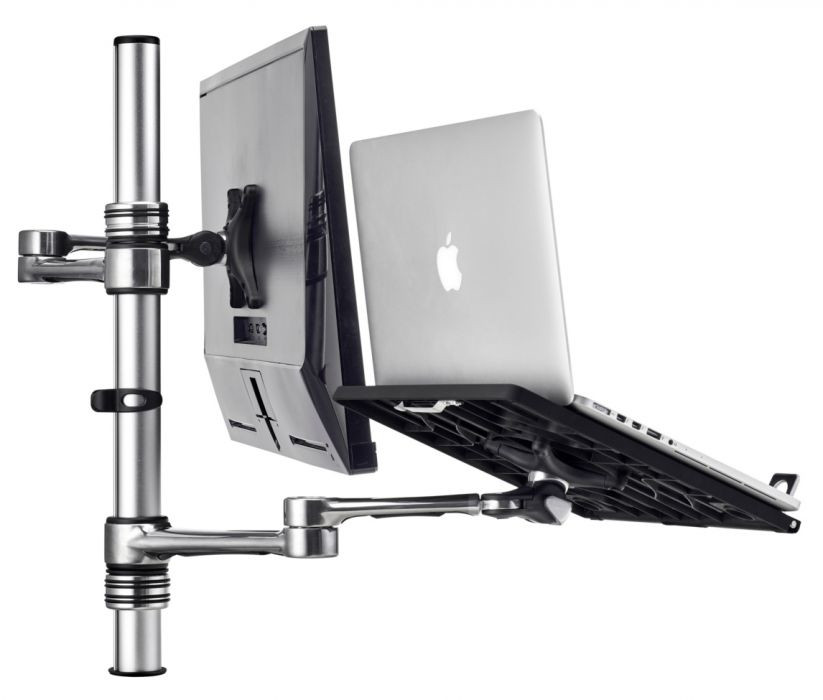 Atdec AF-AT-NBC-P laptop stand Laptop & monitor arm Silver 18" , AF-AT-NBC-P
