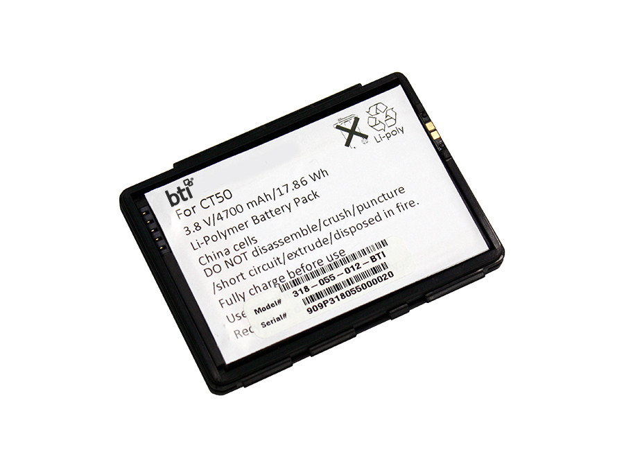 BTI 318-055-012- barcode reader accessory Battery - 318-055-012-BTI , 318-055-012-BTI