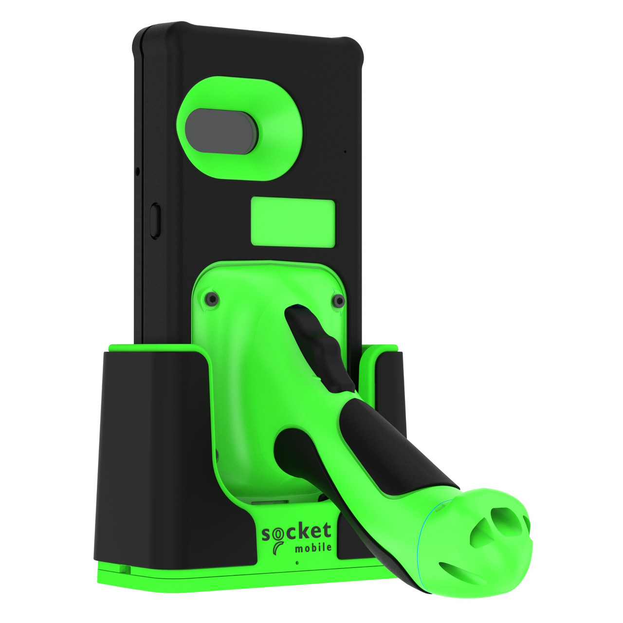 Socket Mobile XtremeScan Mag 663 Handheld bar code reader 1D/2D LED Black, Green - CX4605-3867 , CX4605-3867