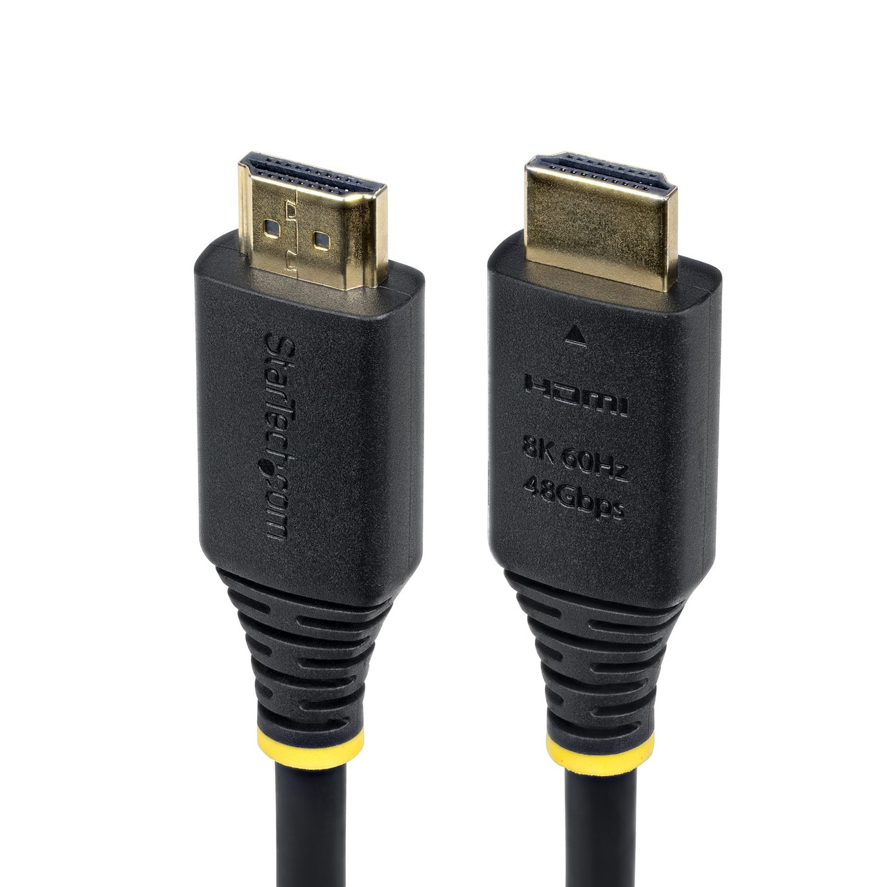 StarTech.com HDMI21-CBL-8K60-1M HDMI cable 39.4" (1 m) HDMI Type A (Standard) Black , HDMI21-CBL-8K60-1M