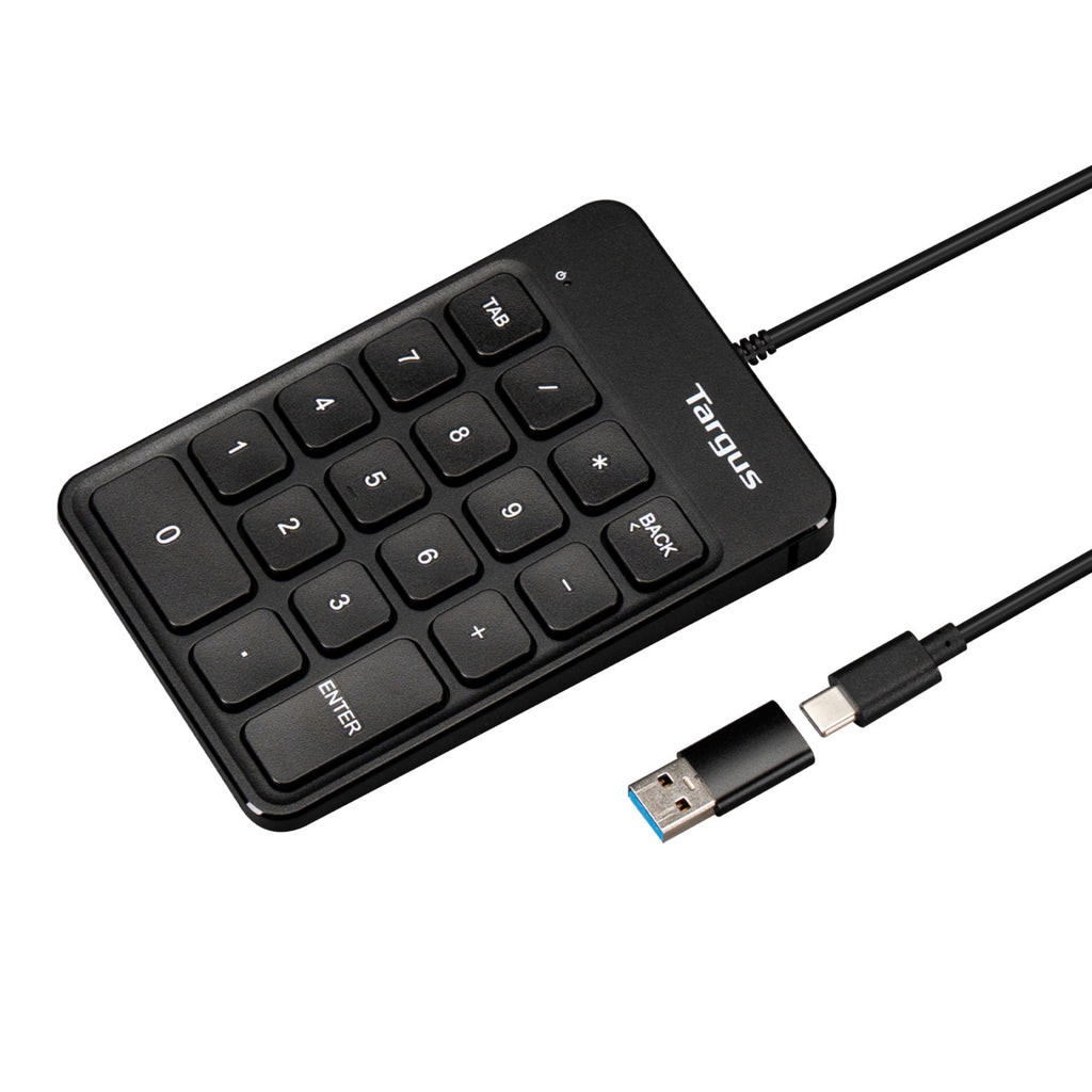 Targus AKP13GL numeric keypad Universal USB Black , AKP13GL